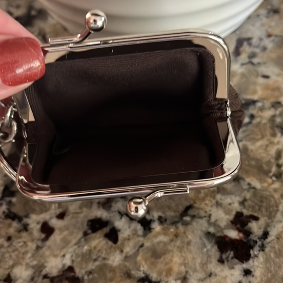 Coach change purse with key holder - Picture 2 of 4